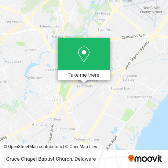 Grace Chapel Baptist Church map