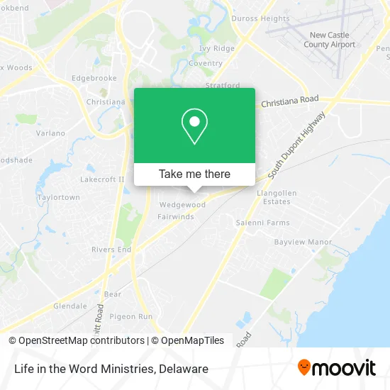 Life in the Word Ministries map