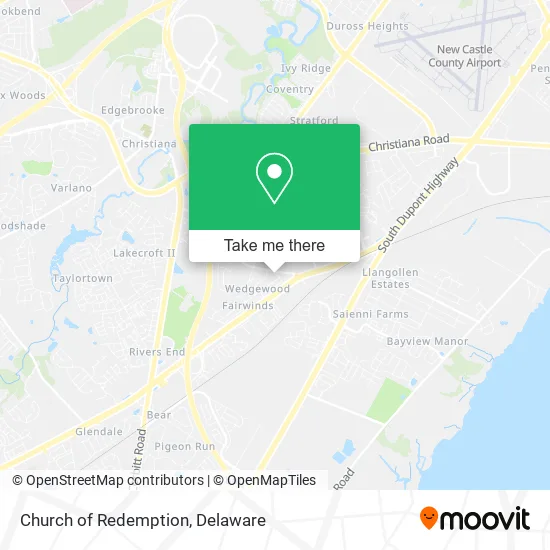 Church of Redemption map