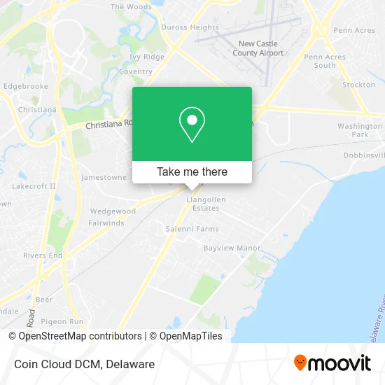 Coin Cloud DCM map