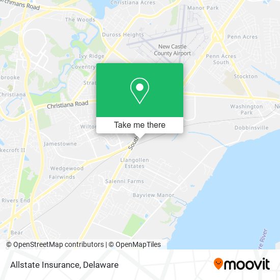 Mapa de Allstate Insurance