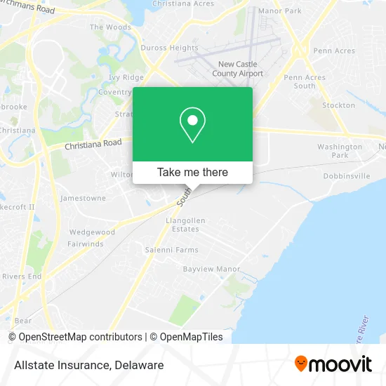 Allstate Insurance map