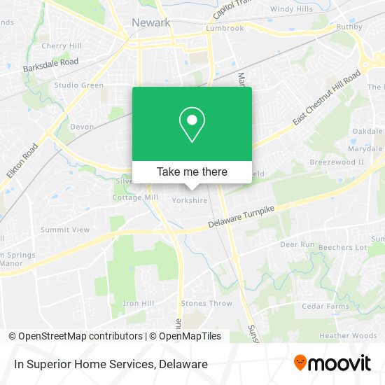 In Superior Home Services map