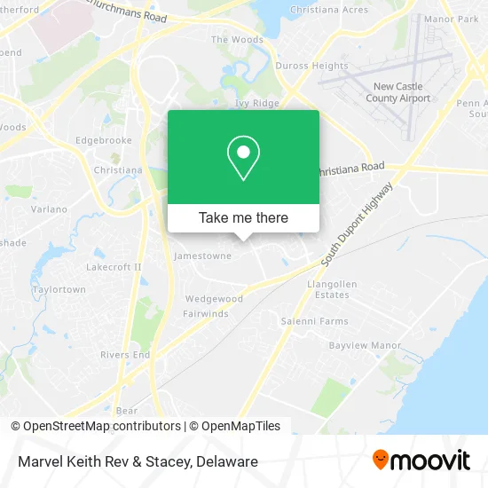 Marvel Keith Rev & Stacey map