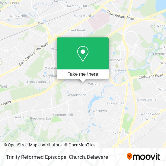 Trinity Reformed Episcopal Church map