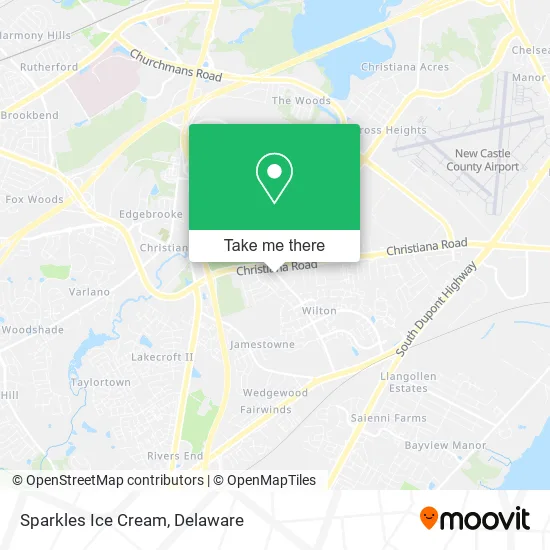 Sparkles Ice Cream map