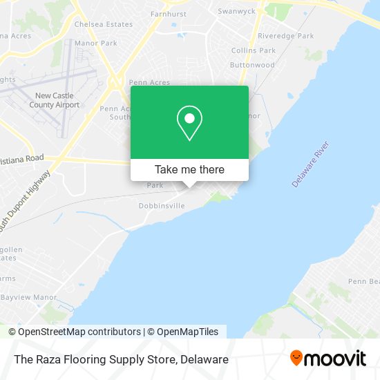 The Raza Flooring Supply Store map