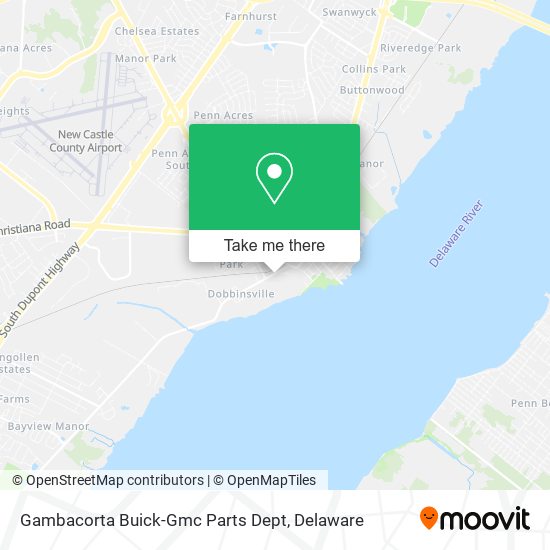 Gambacorta Buick-Gmc Parts Dept map