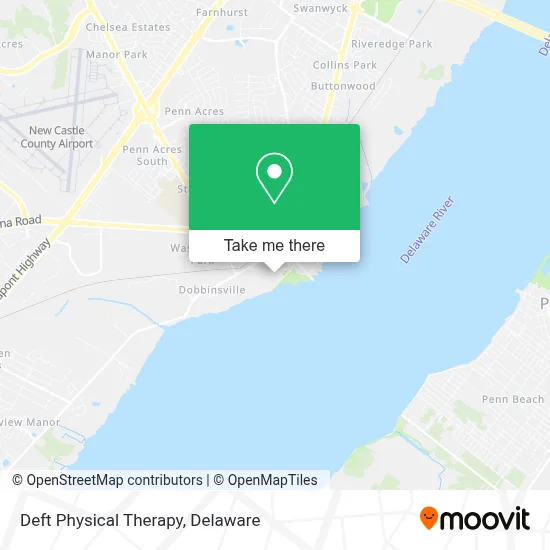 Deft Physical Therapy map
