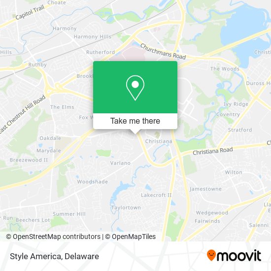 Mapa de Style America