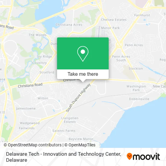 Delaware Tech - Innovation and Technology Center map
