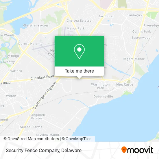Security Fence Company map