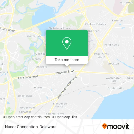 Nucar Connection map
