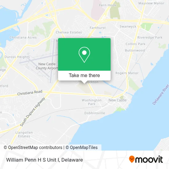 William Penn H S Unit I map