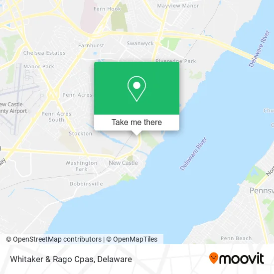 Whitaker & Rago Cpas map