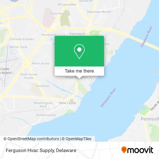 Mapa de Ferguson Hvac Supply