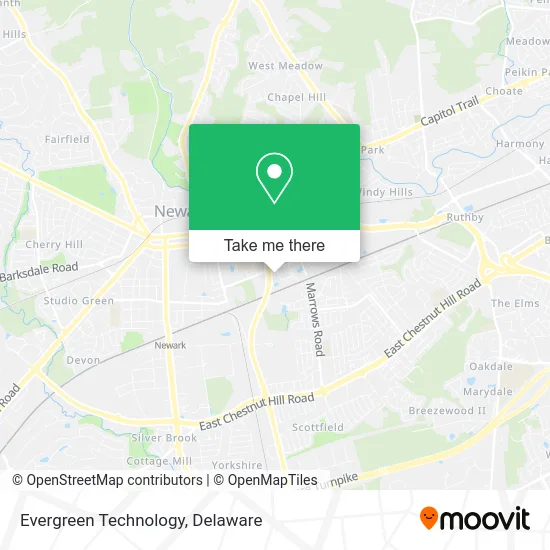 Evergreen Technology map