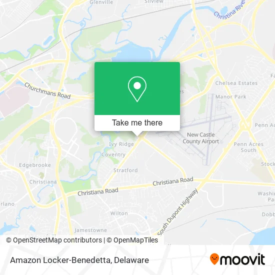 Amazon Locker-Benedetta map