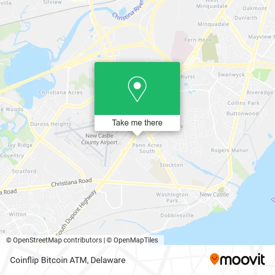 Coinflip Bitcoin ATM map