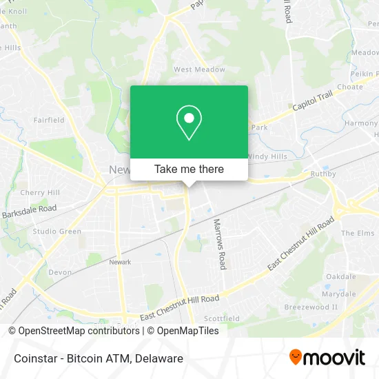 Coinstar - Bitcoin ATM map