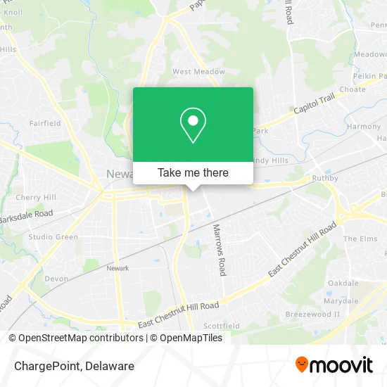 ChargePoint map