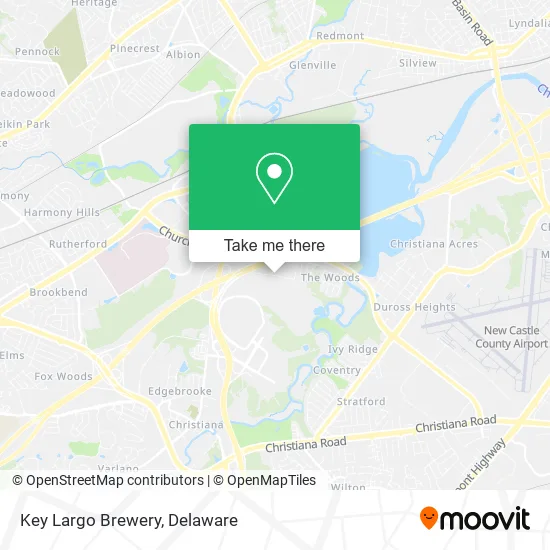 Key Largo Brewery map