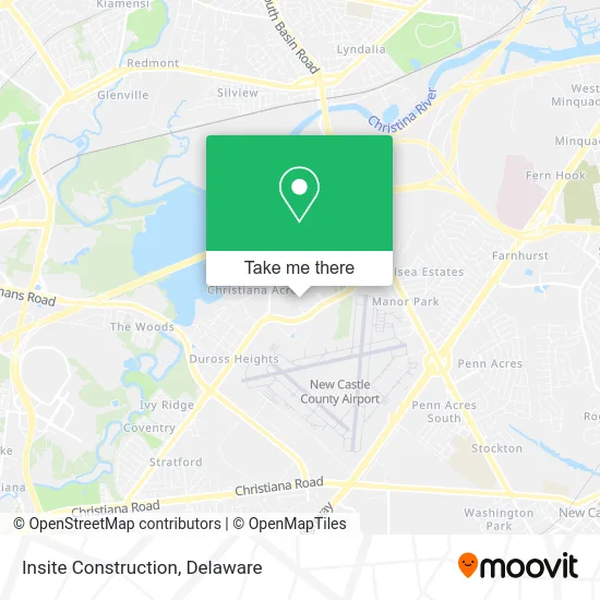 Insite Construction map