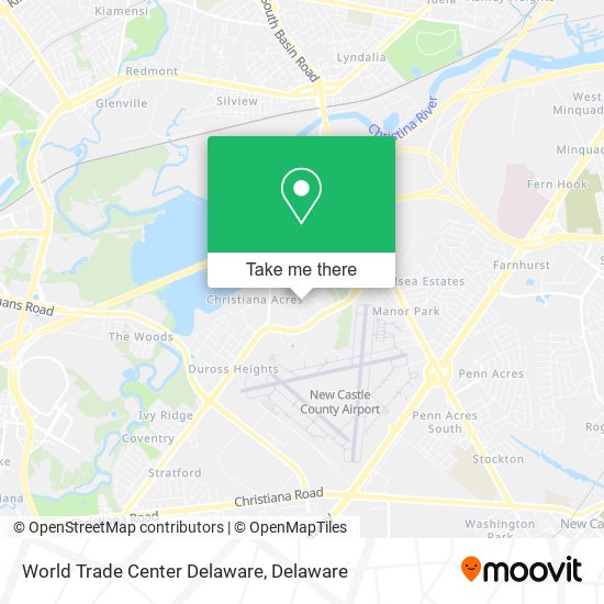 Mapa de World Trade Center Delaware