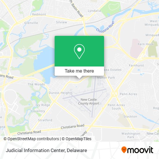Judicial Information Center map