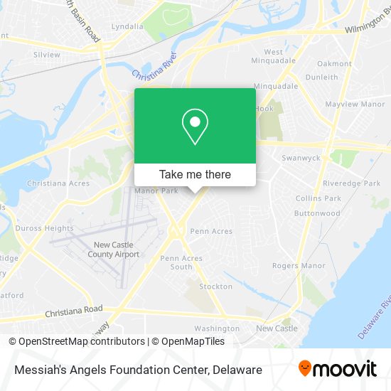 Messiah's Angels Foundation Center map