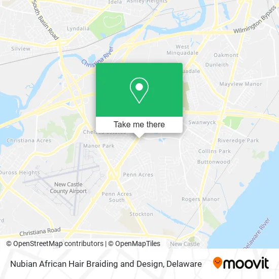 Mapa de Nubian African Hair Braiding and Design