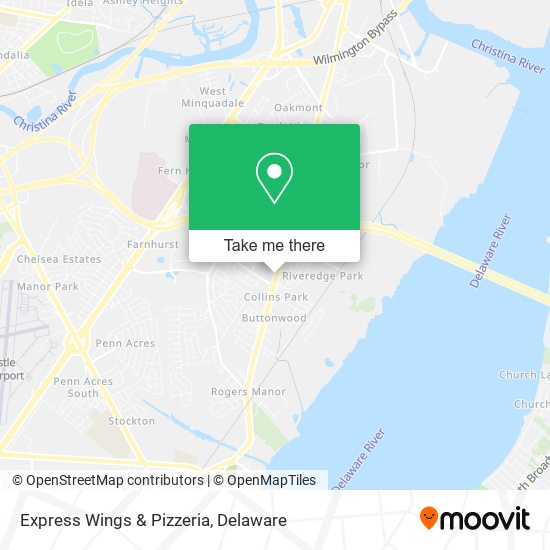 Express Wings & Pizzeria map