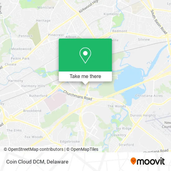 Coin Cloud DCM map