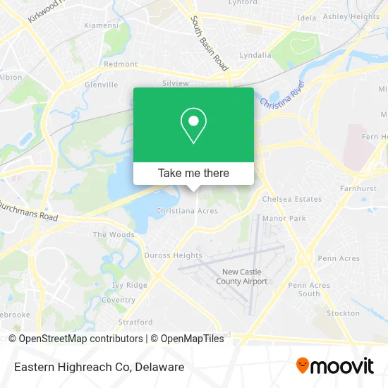 Eastern Highreach Co map