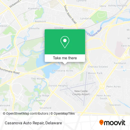 Casanova Auto Repair map