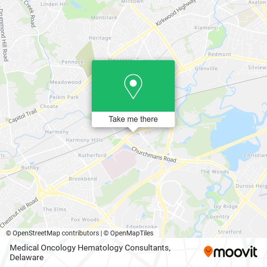 Mapa de Medical Oncology Hematology Consultants