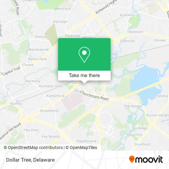 Dollar Tree map