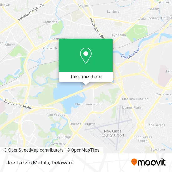 Joe Fazzio Metals map