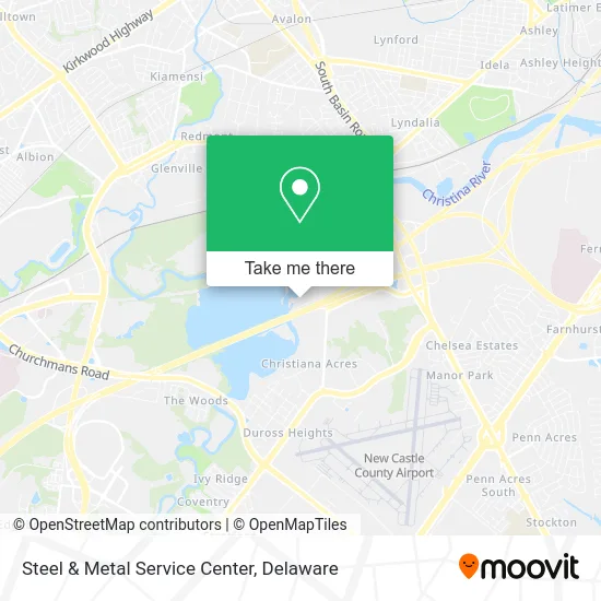 Steel & Metal Service Center map