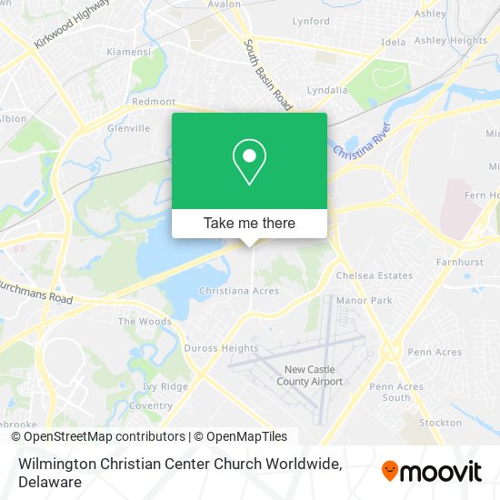 Wilmington Christian Center Church Worldwide map