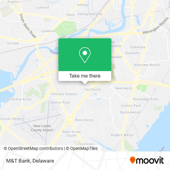 M&T Bank map