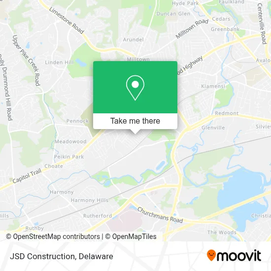 JSD Construction map