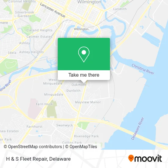 H & S Fleet Repair map