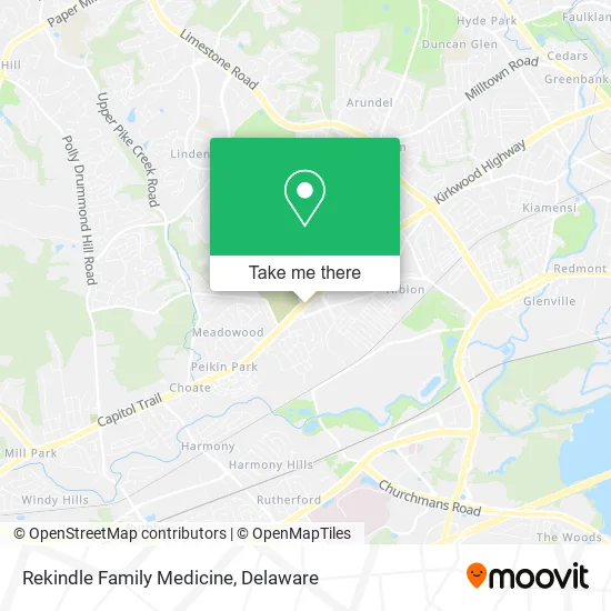 Rekindle Family Medicine map