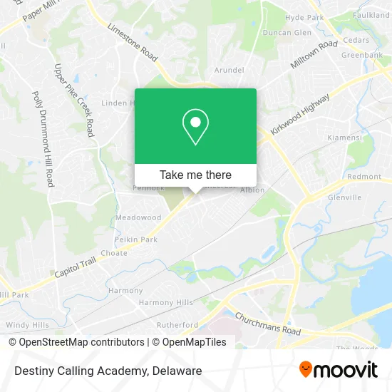 Destiny Calling Academy map