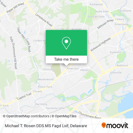 Mapa de Michael T. Rosen DDS MS Fagd Lvif