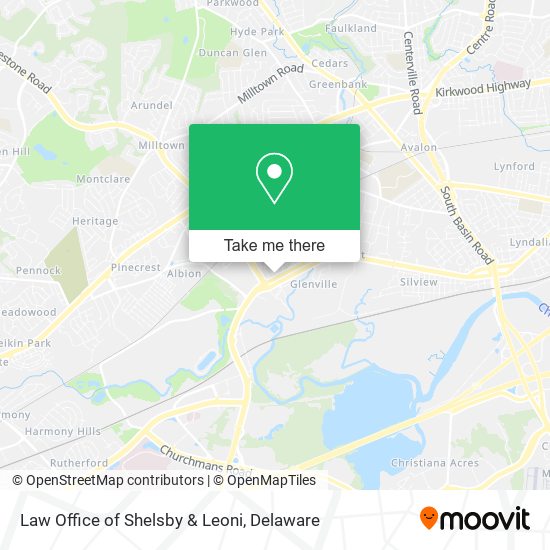 Law Office of Shelsby & Leoni map