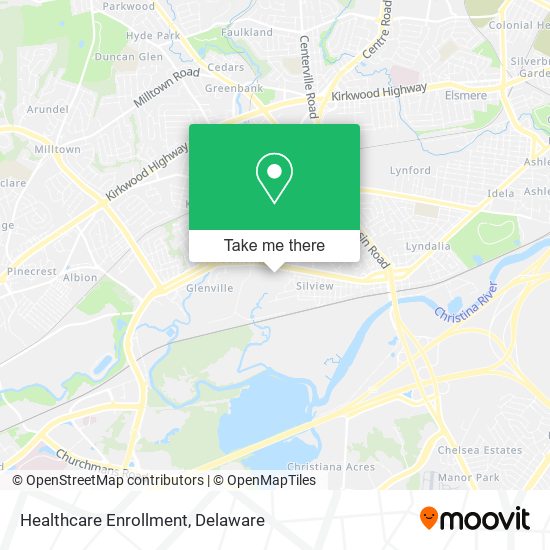 Healthcare Enrollment map