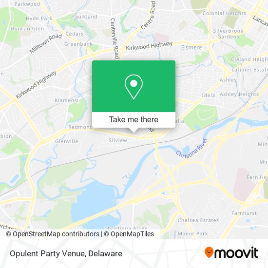 Mapa de Opulent Party Venue