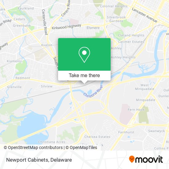 Mapa de Newport Cabinets